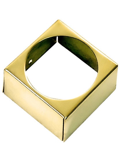 Brass Leg Skirt in Un-Lacquered Brass.